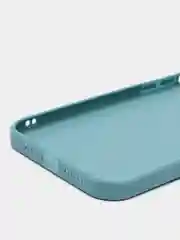 Бирюзовый чехол Silicone Case для iPhone 12, 12 Pro, Max, 12 mini, 13, 13 Pro, Max с защитой камеры