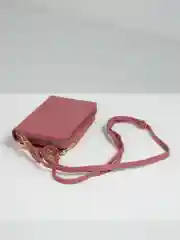 Конфетный сумка-клатч женская для телефона и документов