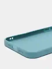 Бирюзовый чехол Silicone Case для iPhone 12, 12 Pro, Max, 12 mini, 13, 13 Pro, Max с защитой камеры