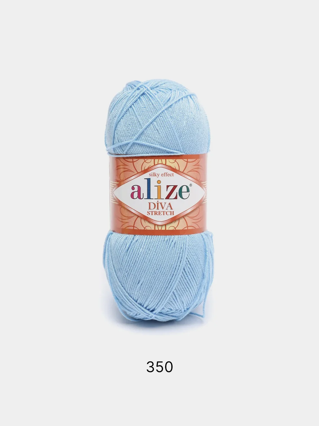 Ледяной пряжа Alize Diva Stretch 92% Микрофибра 8% Эластик 100г 400м