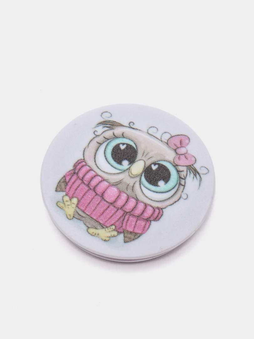 Светло-оранжевый держатель-подставка для телефона PopSocket