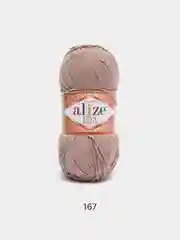 Бежевый пряжа Alize Diva Stretch 92% Микрофибра 8% Эластик 100г 400м