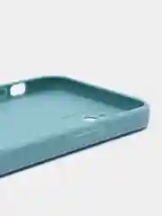 Бирюзовый чехол Silicone Case для iPhone 12, 12 Pro, Max, 12 mini, 13, 13 Pro, Max с защитой камеры