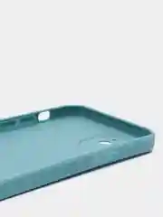 Бирюзовый чехол Silicone Case для iPhone 12, 12 Pro, Max, 12 mini, 13, 13 Pro, Max с защитой камеры