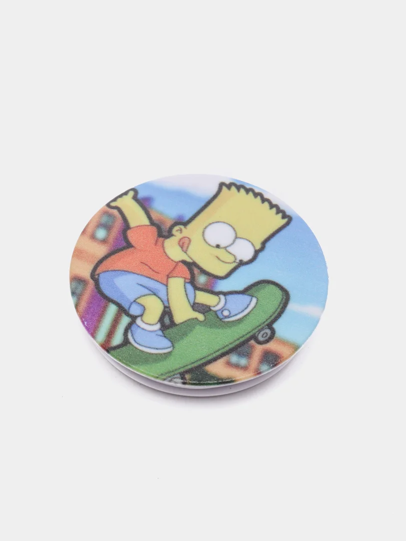 Золотистый хаки держатель-подставка для телефона PopSocket