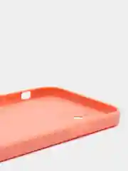 Коралловый чехол Silicone Case для iPhone 12, 12 Pro, Max, 12 mini, 13, 13 Pro, Max с защитой камеры