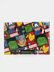 Альбом для рисования на гребне, А4, 40 листов, "Marvel", Мстители