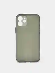 Черный чехол на iPhone 12 mini, 1.5 мм Плотный цветной