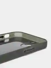 Черный чехол на iPhone 12 mini, 1.5 мм Плотный цветной