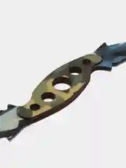 Морской нож деревянный "керамбит двойной"