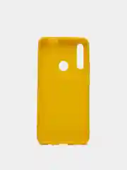 Желтый чехол для Huawei P Smart Z/Honor 9X силиконовый матовый однотонный