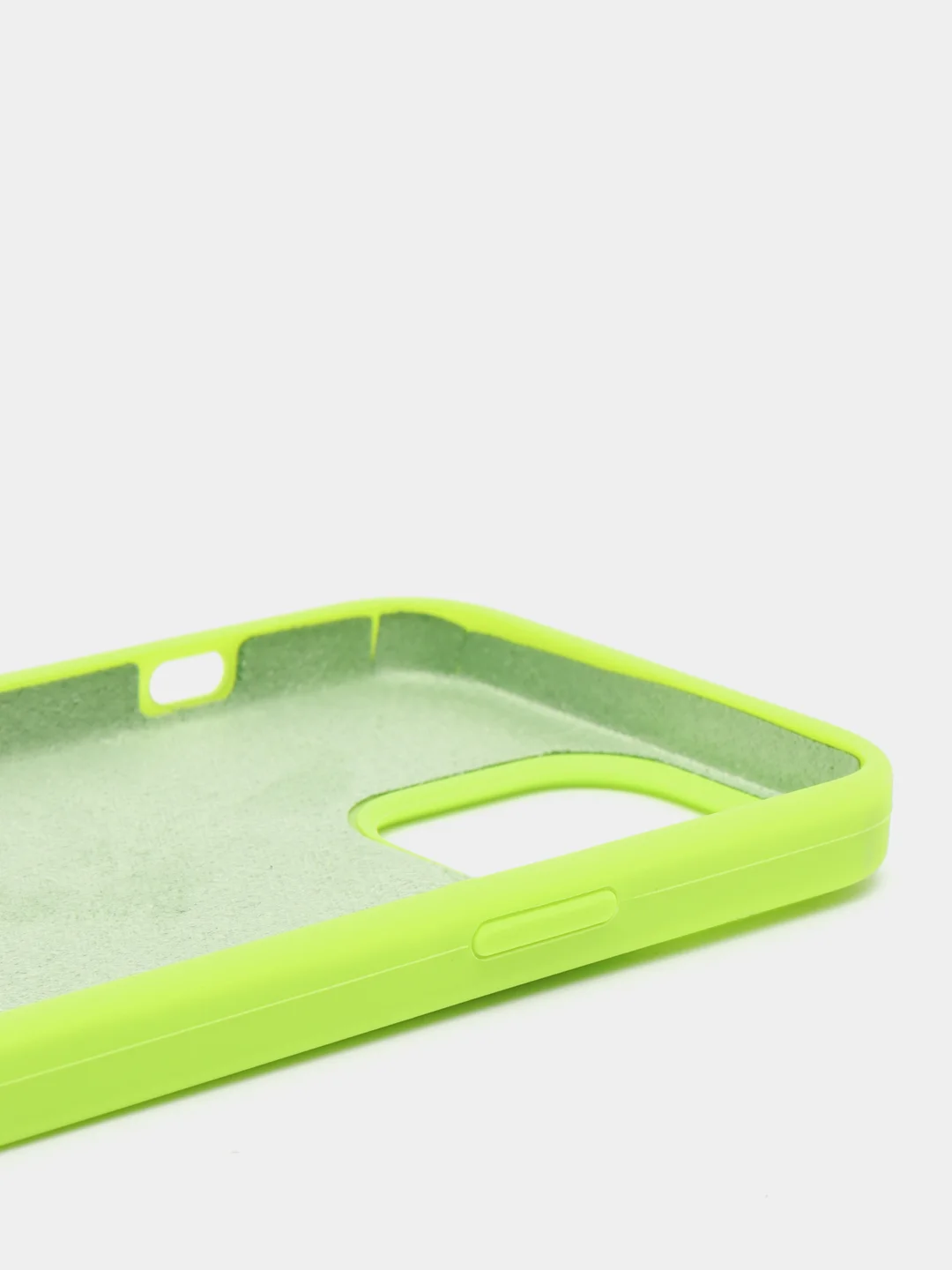 Прозрачный чехол iPhone 13 Pro 6.1" Силиконовый с логотипом (Silicone Case) Закрытый низ