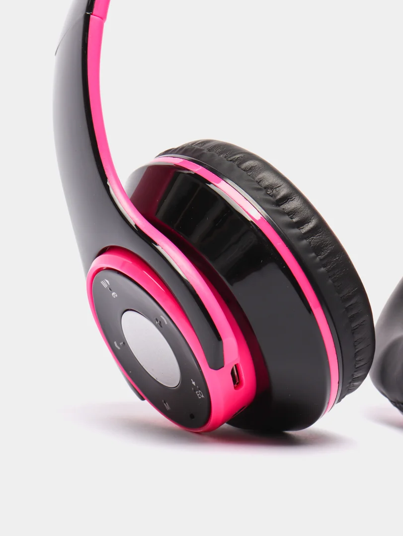 Фуксия беспроводные полноразмерные Bluetooth наушники SG-8 складные