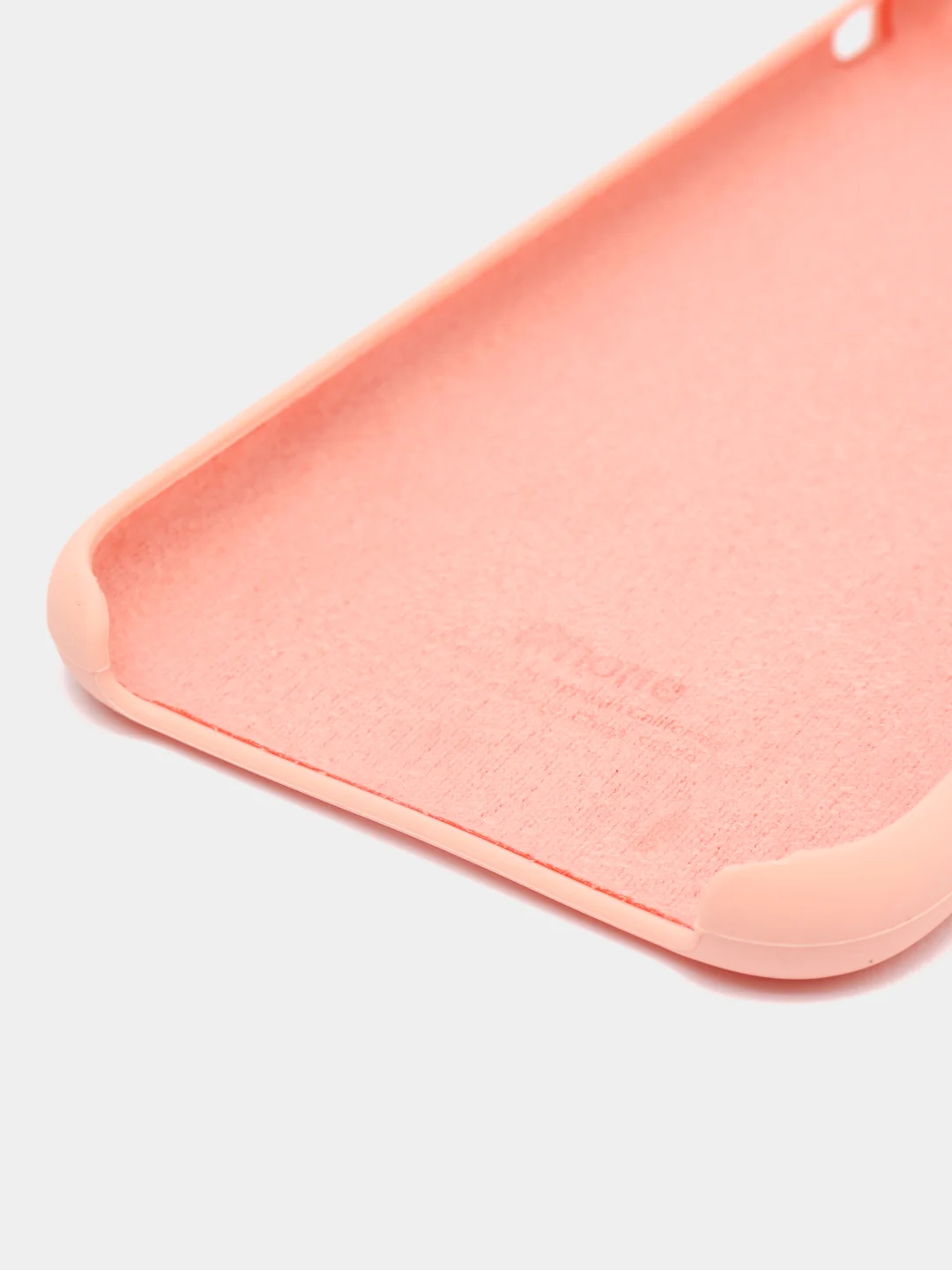 Пудровый чехол Silicone Case для iPhone 11