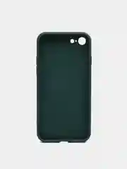 Зеленый чехол для iPhone 11, 12, 13, 12 Pro Max, 12 Pro, силиконовый, со стеклянной панелью