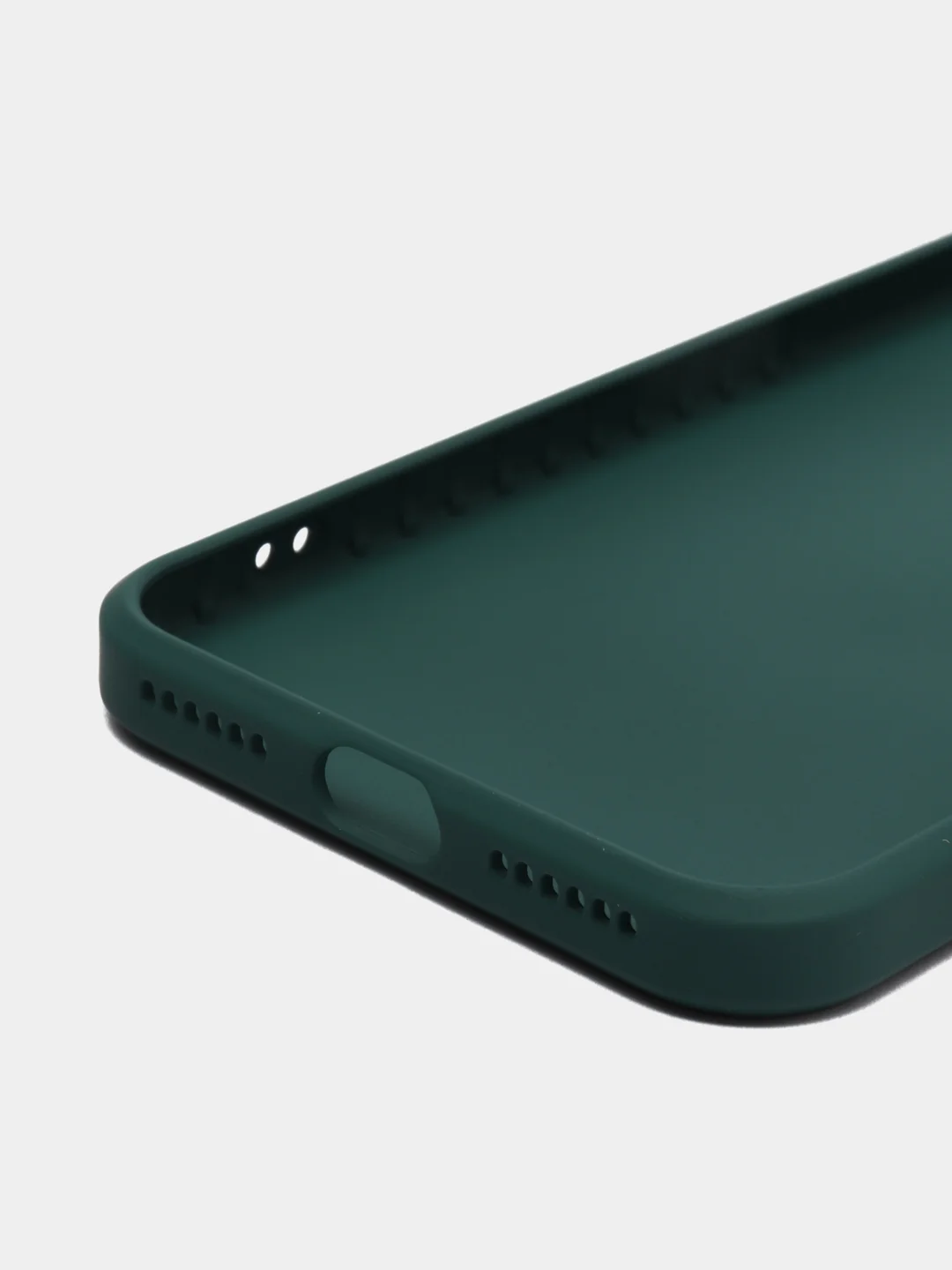 Зеленый чехол для iPhone 11, 12, 13, 12 Pro Max, 12 Pro, силиконовый, со стеклянной панелью