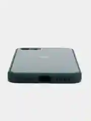 Зеленый чехол для iPhone 11, 12, 13, 12 Pro Max, 12 Pro, силиконовый, со стеклянной панелью