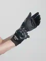 Черный мотоперчатки с защитой костяшек