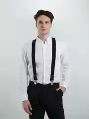Индиго подтяжки мужские