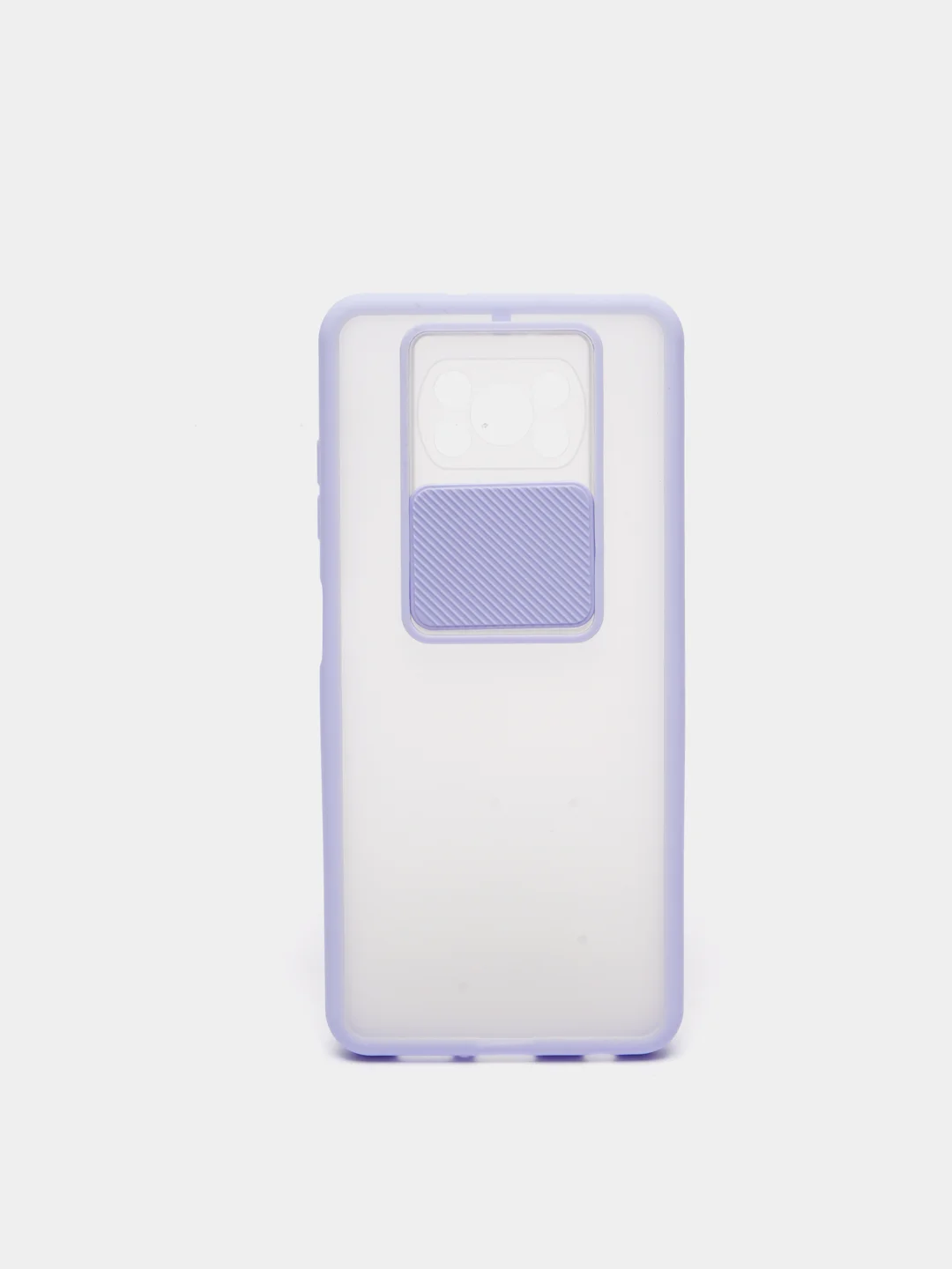 Бордовый чехол для Xiaomi POCO X3 / POCO X3 PRO с задвижным окном для защиты камеры