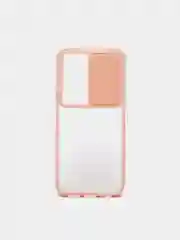 Серый чехол для XIAOMI POCO M5S / Redmi NOTE 10  / NOTE 10S с задвижным окном для защиты камеры