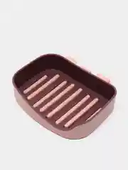 Коралловый мыльница настенная
