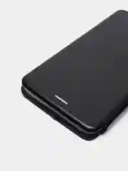 Черный чехол-книжка для INFINIX HOT 12 PLAY