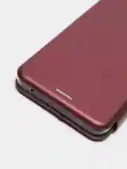 Бордовый чехол-книжка для Realme GT NEO 2T