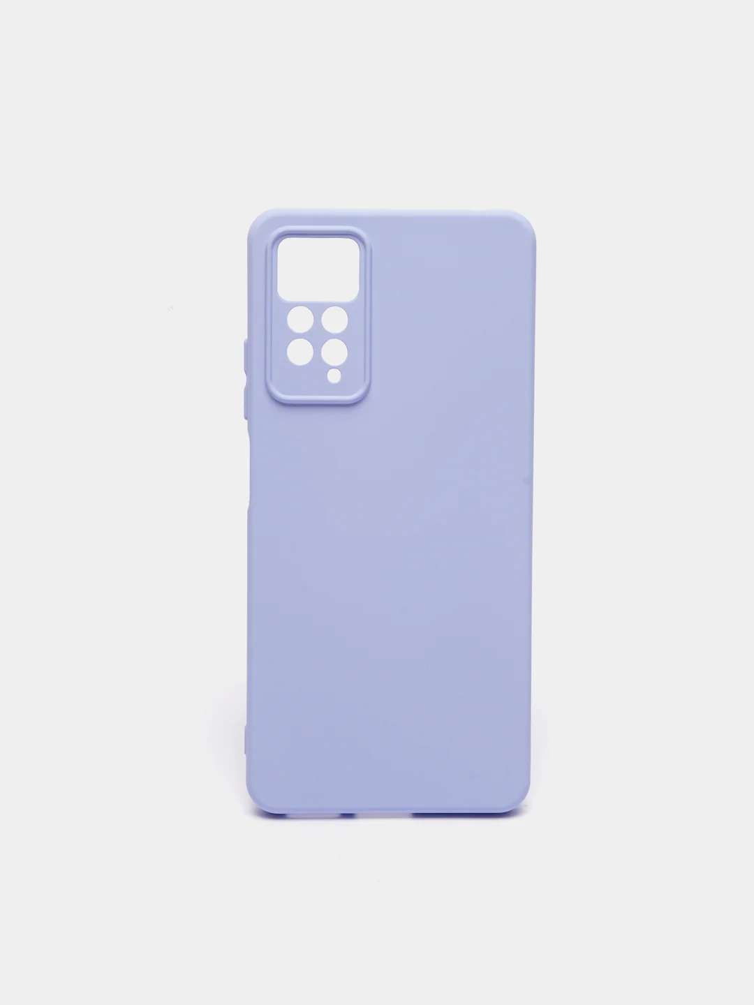 Лавандовый чехол с защитой камеры и бархатом внутри XIAOMI REDMI NOTE 12 PRO 4G / REDMI NOTE 11 PRO