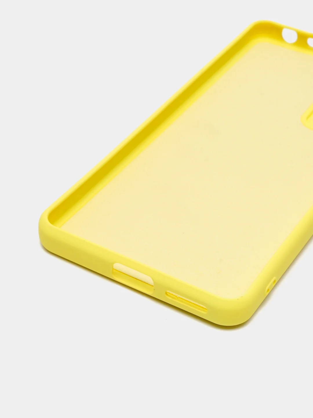 Желтый чехол с защитой камеры и бархатом внутри XIAOMI REDMI NOTE 12 PRO 4G / REDMI NOTE 11 PRO