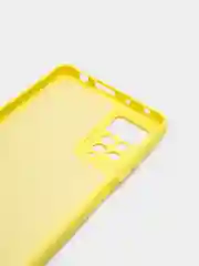 Желтый чехол с защитой камеры и бархатом внутри XIAOMI REDMI NOTE 12 PRO 4G / REDMI NOTE 11 PRO