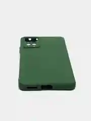 Тёмно-зелёный чехол с защитой камеры и бархатом внутри XIAOMI REDMI NOTE 12 PRO 4G / REDMI NOTE 11 PRO