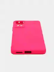 Фуксия чехол с защитой камеры и бархатом внутри XIAOMI REDMI NOTE 12 PRO 4G / REDMI NOTE 11 PRO
