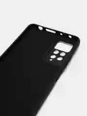 Черный чехол с защитой камеры и бархатом внутри XIAOMI REDMI NOTE 12 PRO 4G / REDMI NOTE 11 PRO