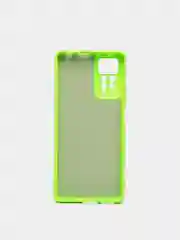 Лайм чехол с защитой камеры и бархатом внутри XIAOMI REDMI NOTE 12 PRO 4G / REDMI NOTE 11 PRO