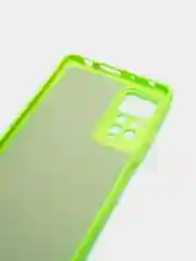 Лайм чехол с защитой камеры и бархатом внутри XIAOMI REDMI NOTE 12 PRO 4G / REDMI NOTE 11 PRO