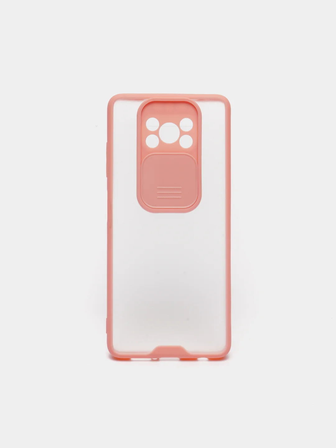 Карамельный чехол для Xiaomi POCO X3 / POCO X3 PRO с задвижным окном для защиты камеры