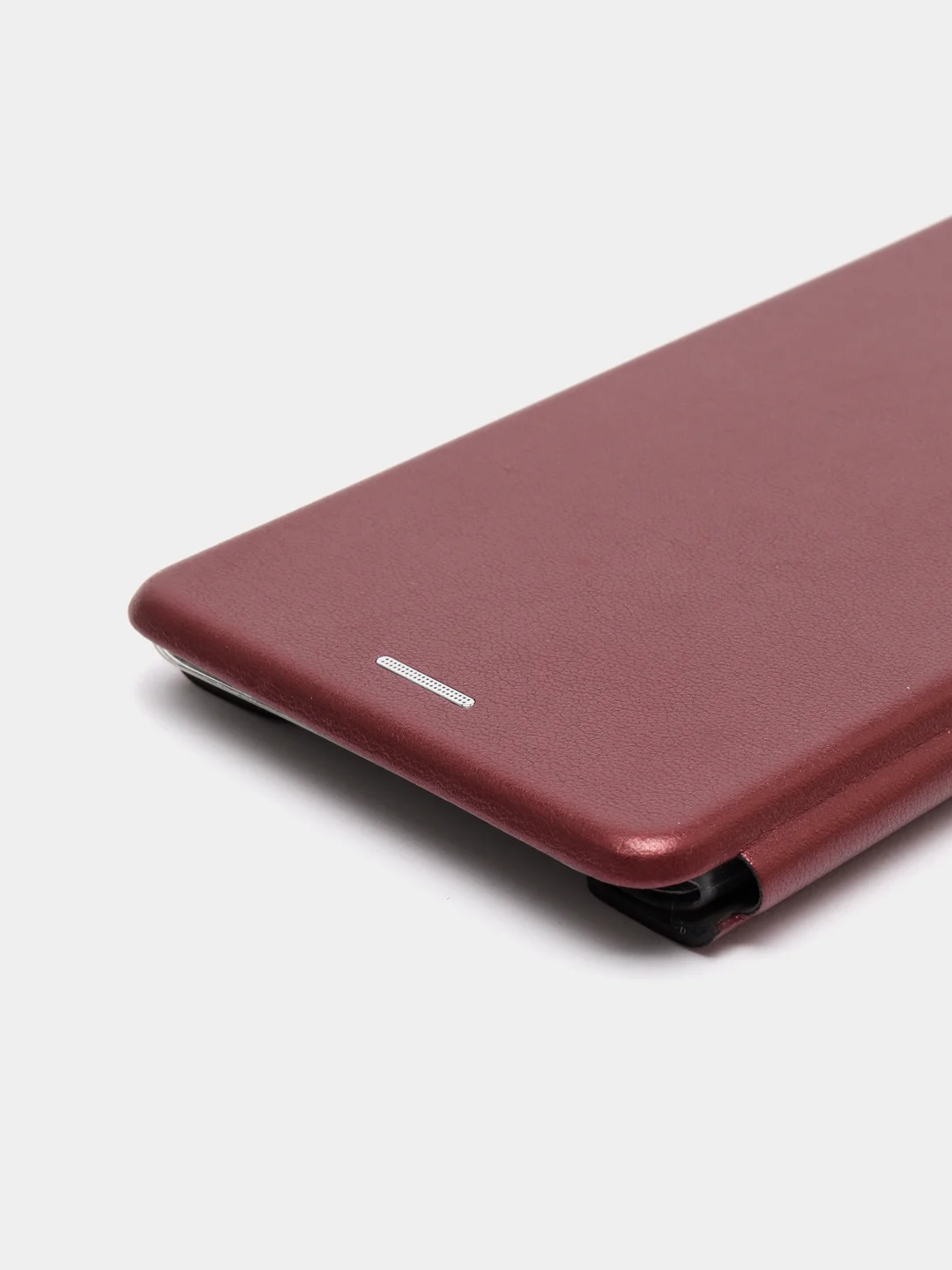 Багровый чехол книжка Samsung A90 2019