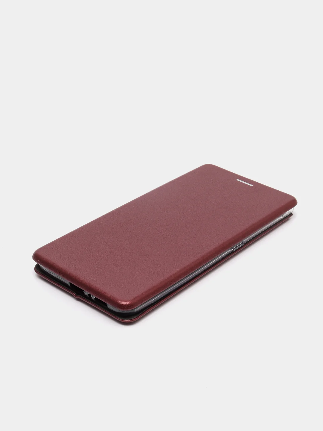 Багровый чехол книжка Samsung A90 2019