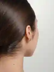 Черный серьги женские