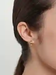 Черный серьги женские