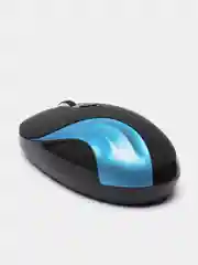 Синий мышь беспроводная компьтерная 760К, 2.4G/2000DPI для правшей оптическая