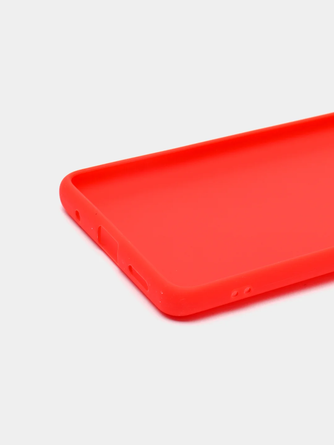 Красный чехол силиконовый для Xiaomi Redmi Note 10 Pro,Note 10,Poco X3,X3 GT,Note 10T,Mi 11 Lite