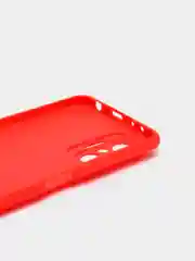 Красный чехол силиконовый для Xiaomi Redmi Note 10 Pro,Note 10,Poco X3,X3 GT,Note 10T,Mi 11 Lite