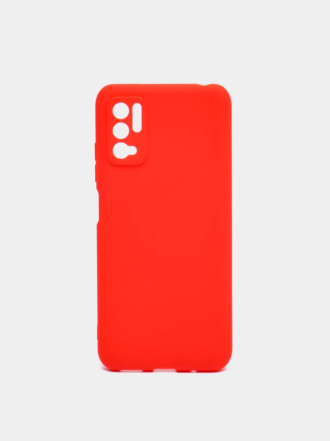 Красный чехол силиконовый для Xiaomi Redmi Note 10 Pro,Note 10,Poco X3,X3 GT,Note 10T,Mi 11 Lite