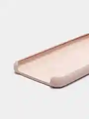 Бежевый меланж чехол силиконовый Silicone Cover Case для Samsung Galaxy A6S, M20