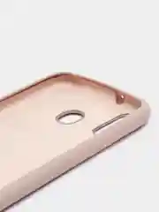 Бежевый меланж чехол силиконовый Silicone Cover Case для Samsung Galaxy A6S, M20
