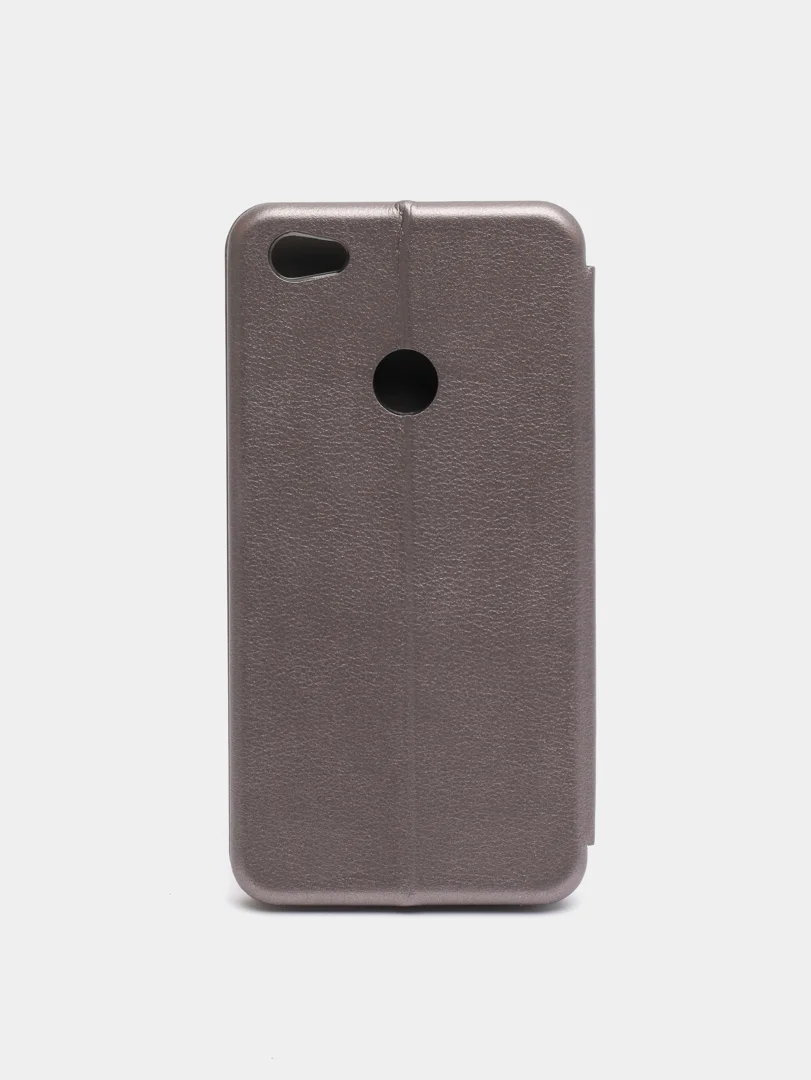 Серебряный чехол-книжка на Xiaomi Redmi Note 5A / Redmi Note 5A Prime, Сяоми Редми Нот 5А, 5А Прайм