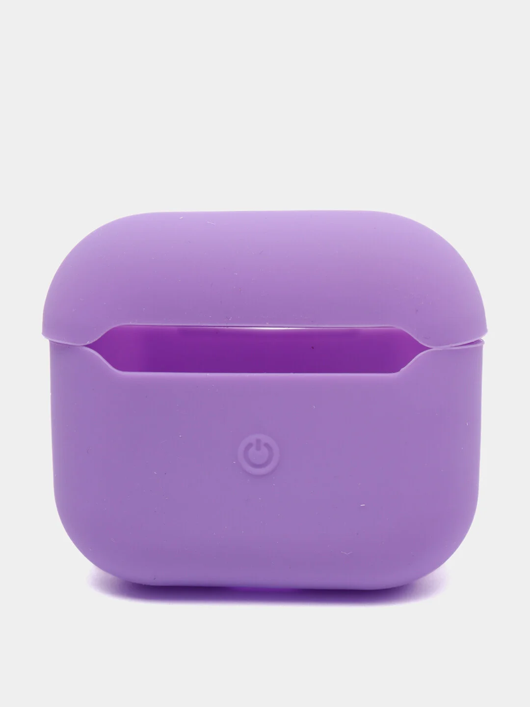 Сиреневый силиконовый чехол для наушников AirPods 3 ( аирподс 3)
