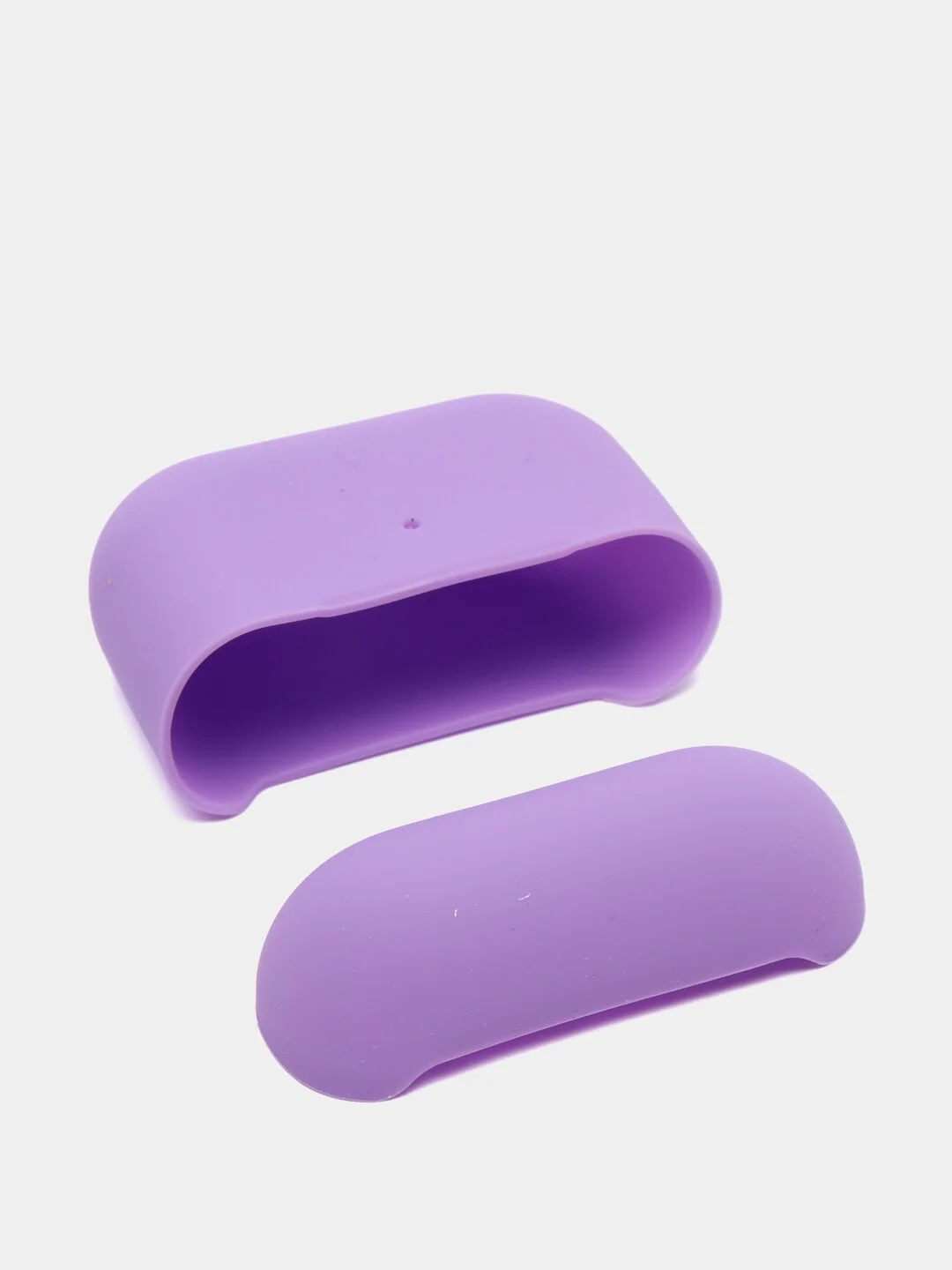 Сиреневый силиконовый чехол для наушников AirPods 3 ( аирподс 3)